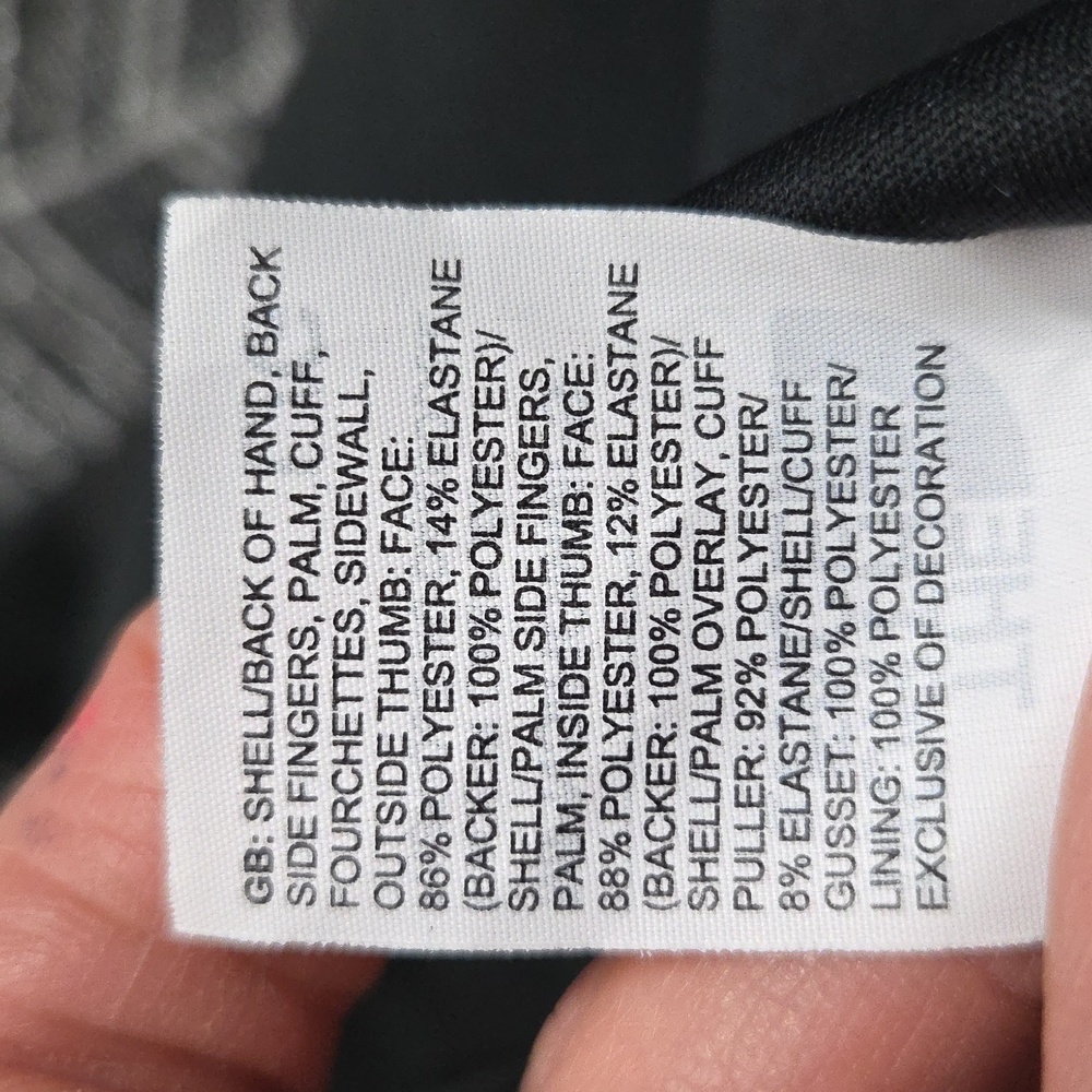 The North Face Black Softshell Gloves - Picture 6 of 6